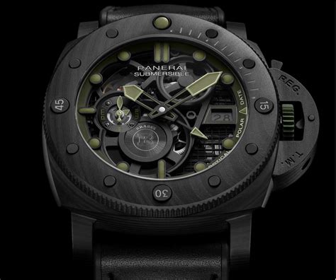 panerai submersible s brabus verde militare edition